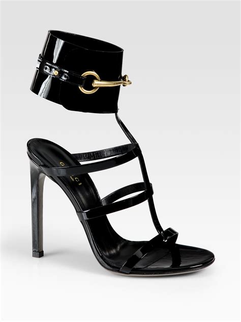 gucci ankle strap sandals|Gucci closed toe sandals.